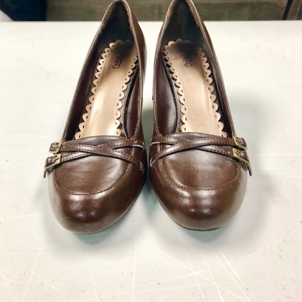 Woman’s high heels